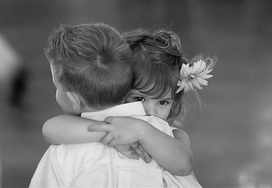 two-children-hugging